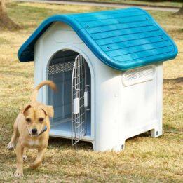 Winter Warm Removable and Washable perreras para perros Pet Kennel Plastic Kennel Outdoor Rainproof Dog Cage www.petproduct.com.cn