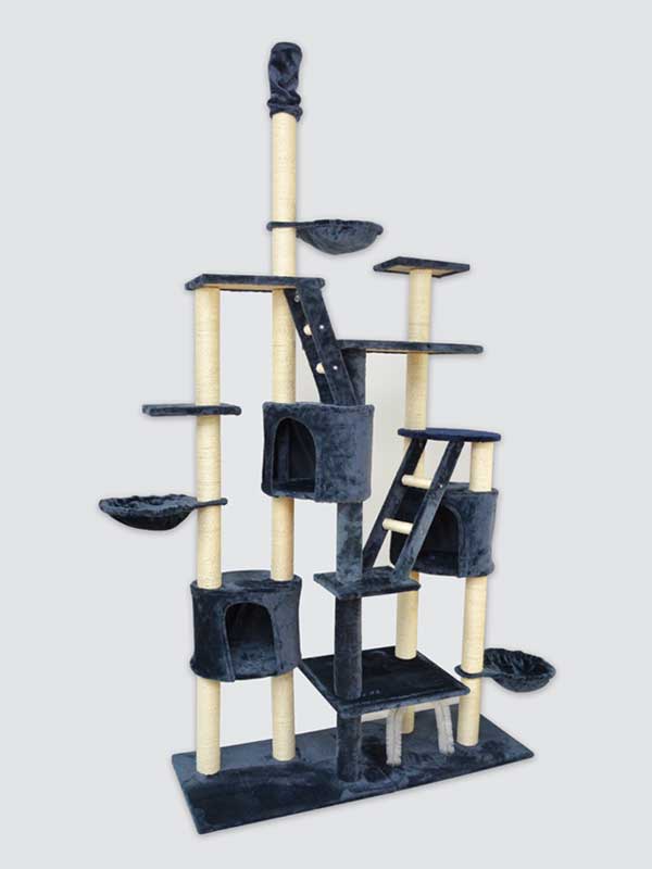 Plataforma de juego para gatos con árbol para gatos grandes de sisal multicapa de lujo www.petproduct.com.cn