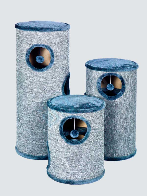 Venta al por mayor de tela cilíndrica de sisal, arena para gatos de múltiples capas, casa para gatos www.petproduct.com.cn