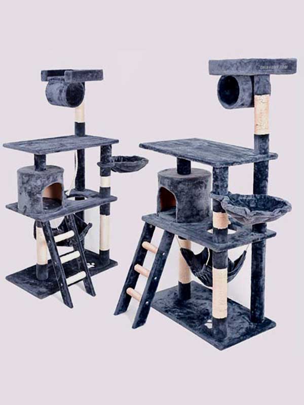 Los más vendidos nuevos productos para mascotas diseñan muebles de madera para casas de gatos árboles para gatos www.petproduct.com.cn