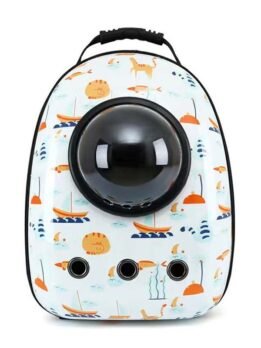 White Island Upgraded Side Opening Pet Cat Backpack 103-45022 www.petproduct.com.cn