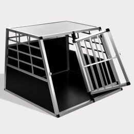Large Double Door Dog cage With Separate board 65a 06-0774 www.petproduct.com.cn