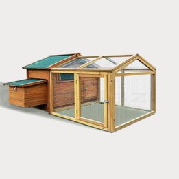 Wooden Chicken coop hen house layer cage Size 186x 137x 100cm 06-0797 Wood Rabbit Cage & Rabbit House chicken cage for sale