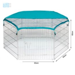 Large Playpen Large Size Folding Removable Stainless Steel Dog Cage Kennel 06-0112 www.petproduct.com.cn