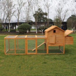 Chinese Mobile Chicken Coop Wooden Cages Large Hen Pet House www.petproduct.com.cn