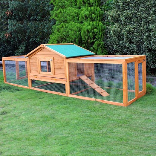 Double Decker Wooden Rabbit Cage Farming Low Cost Pet House Chicken Cages & Hen House pet cage