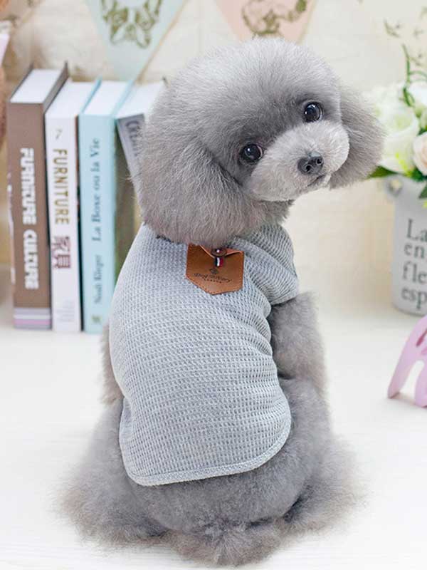 Wholesale Clothing 100% Cotton Sleeveless Garment Dog Clothes Vest 06-0366 Dog Clothes: Shirts, Sweaters & Jackets Apparel cat and dog clothes