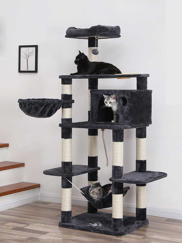 Finished cat tree shipped to Germany
