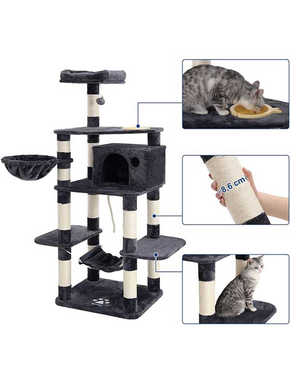 OEM Multi-Layer Large Cat Climbing Frame Cat House Cat Tree
