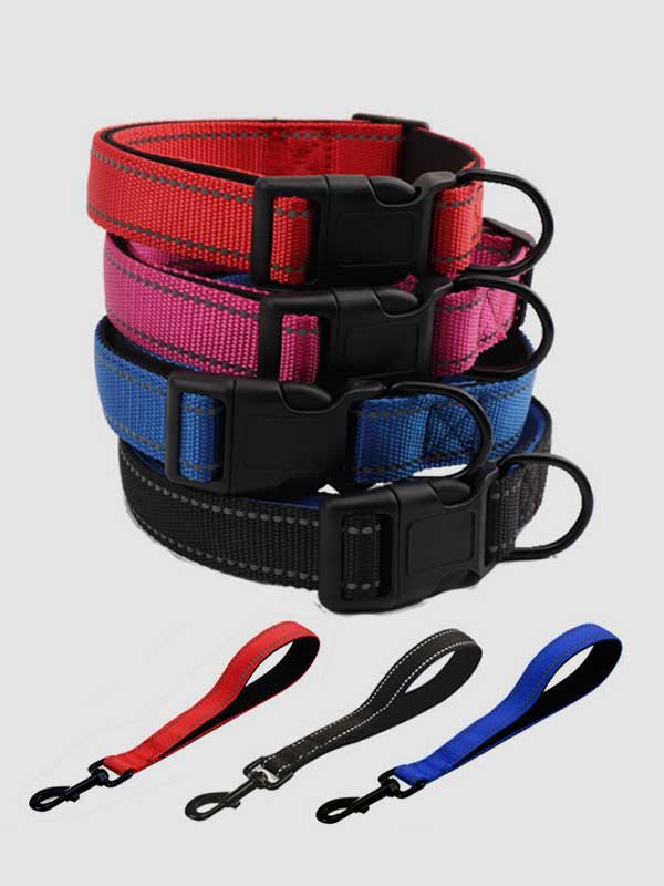 Manufacturers wholesale and direct sales of dog accessories nylon reflective diving cloth dog collar Amazon hot pet collar 109-237023 Pet Products Factory, OEM Manufacturer, Supplier, Agent www.petproduct.com.cn Manufacturers wholesale dog accessories nylon diving cloth dog collar Amazon pet collar