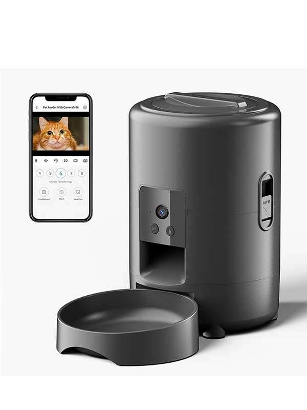 wholesale 2L Small Round Pet Smart Feeder Direct Pet products factory Manufacturer and Supplier Agent 131-23509 Pet Products Factory, OEM Manufacturer, Supplier, Agent www.petproduct.com.cn Wholeasle Amazon food feeder double meal feeder pet smart feeder